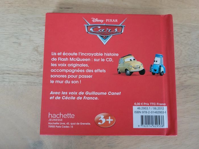 Livre cd cars - photo numéro 2