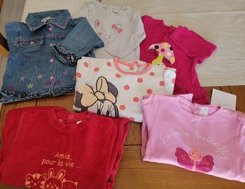 Vêt bb fille 9 mois