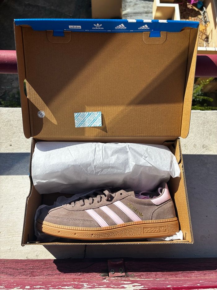 Adidas Handball Spezial Pink/Brown - Taille 39 - Neuves - photo numéro 7