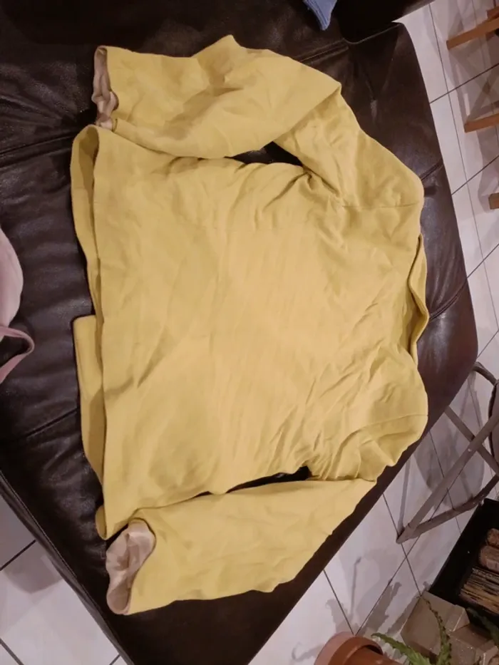 Blazer Promod taille 38 jaune veste - photo numéro 3