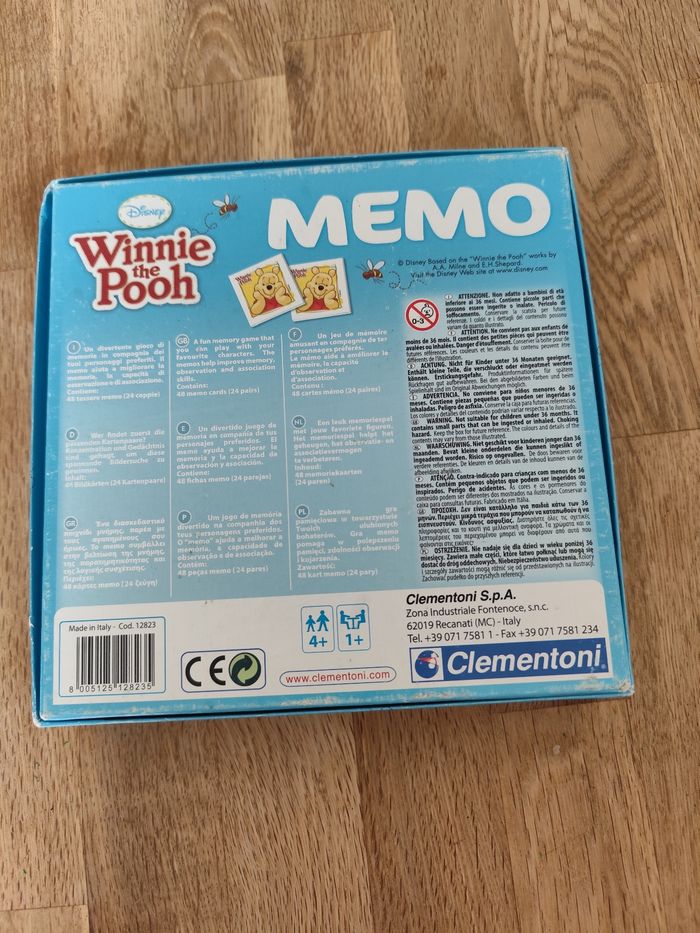 Jeu Mémo Winnie The Pooth - photo numéro 7