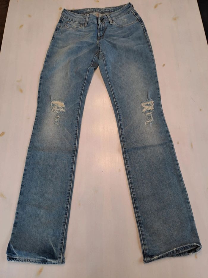 Jeans Levi's bold curve, straight leg 27x30 - photo numéro 2