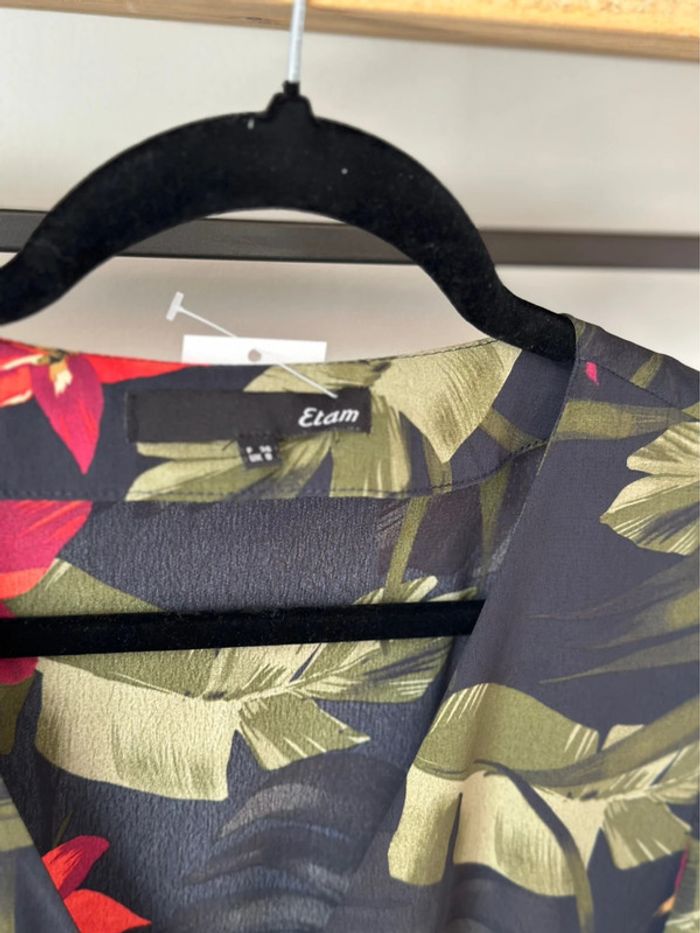 Combinaison imprimé tropical Etam – Taille 36 - photo numéro 4