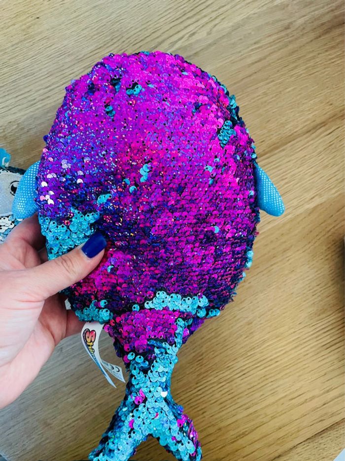 Lot de deux peluches à sequin réversible shimmeez - photo numéro 7