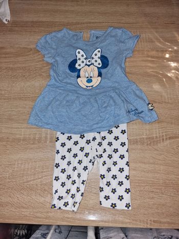 Ensemble minnie  9 mois