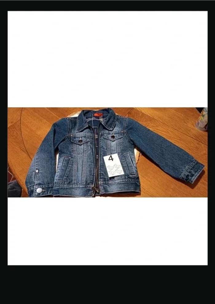 Blouson jeans 4 ans