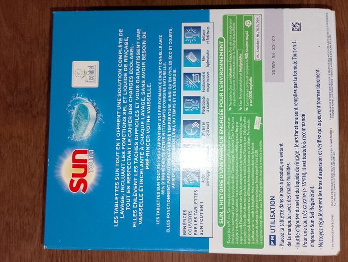 Tablette lave vaisselle Sun tout en 1 neuve
- photo numéro 4
