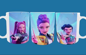 Tasse K-pop demon hunters