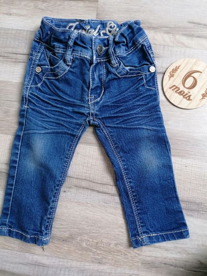 Pantalon jean 6 mois fille