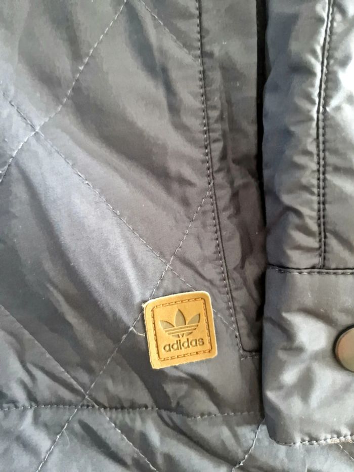 Veste matelassée Adidas réversible T. L - photo numéro 10