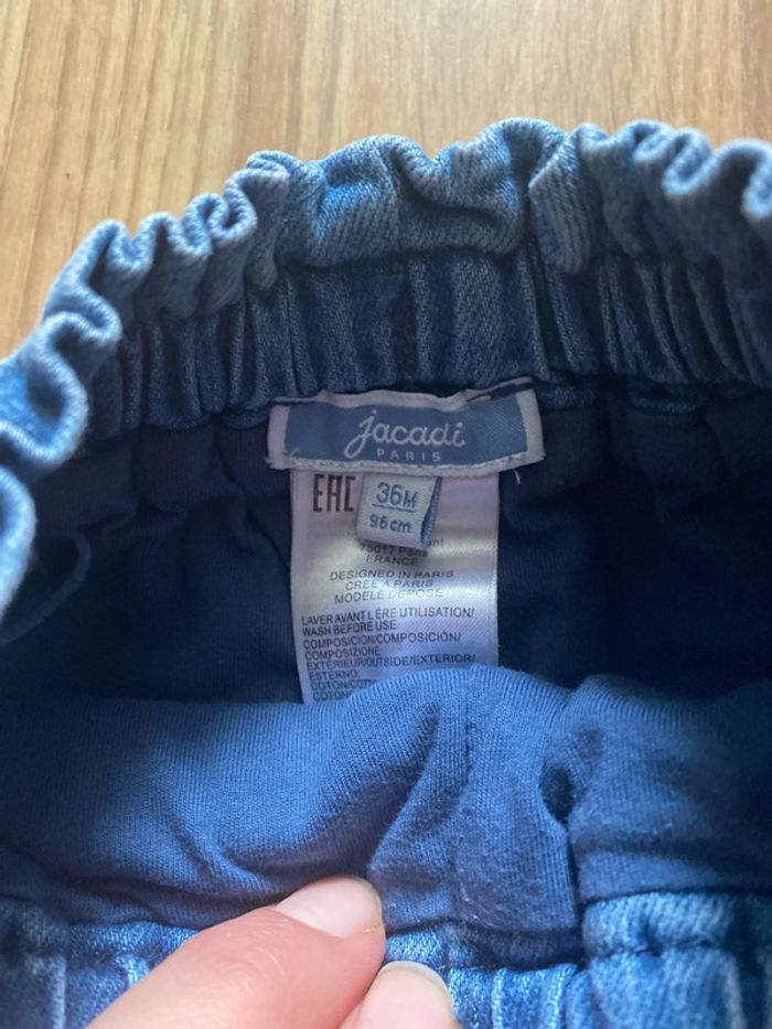 Pantalon jean  jacadi - photo numéro 3