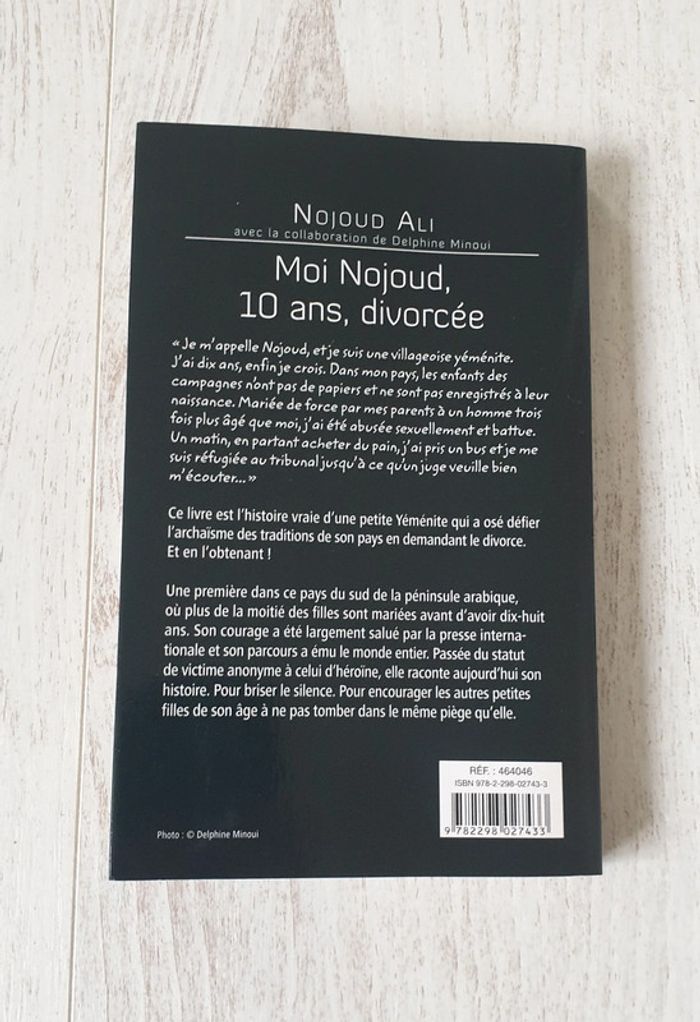 Livre Moi Nojoud, 10 ans, divorcée - photo numéro 4