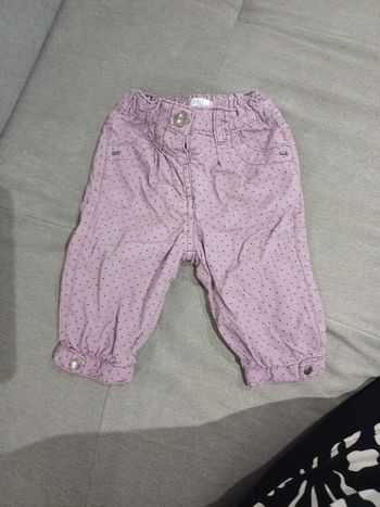 Pantalon kitchoun 3 mois ajustable à la taille