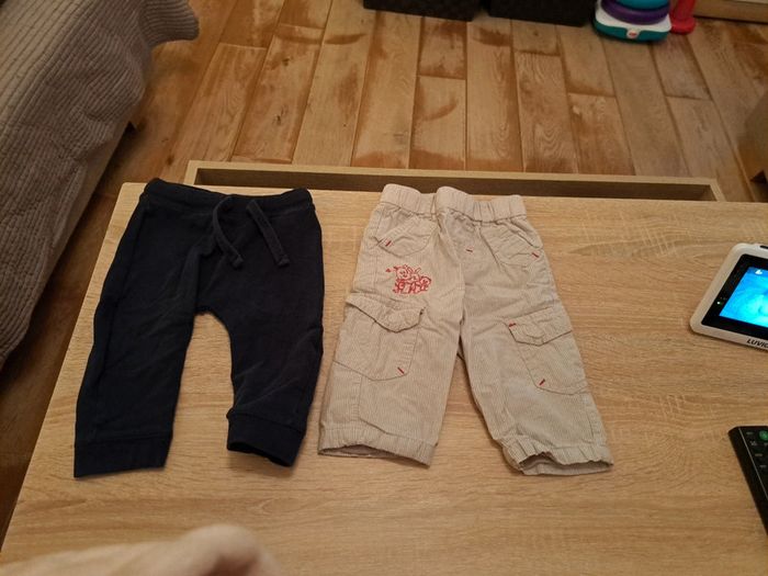 Lot de 7 pantalons garçon 6 mois - photo numéro 5