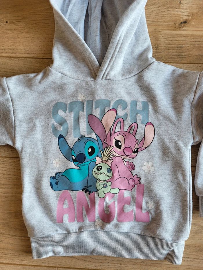 Ensemble jogging Stitch Disney en très bon état - photo numéro 5