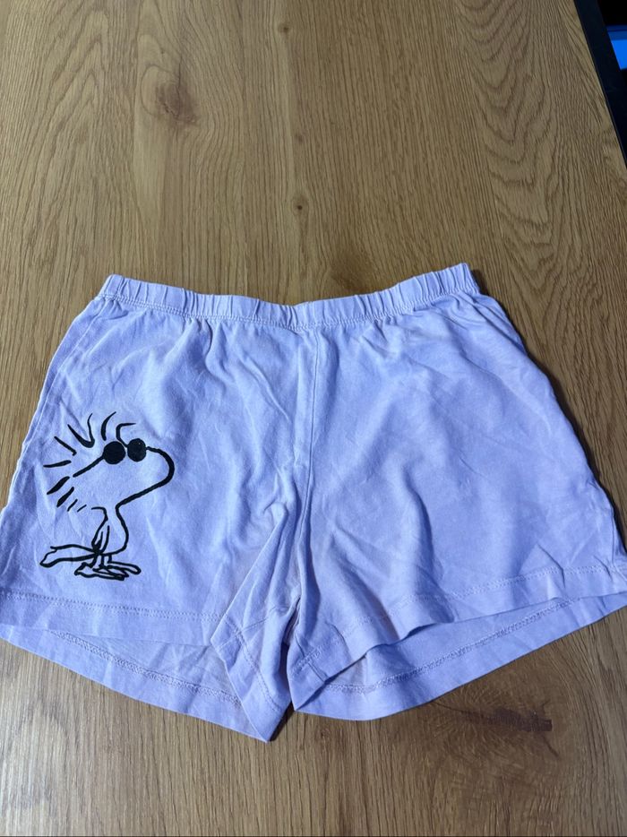 Ensemble pyjama short fille taille 134/140 - photo numéro 5