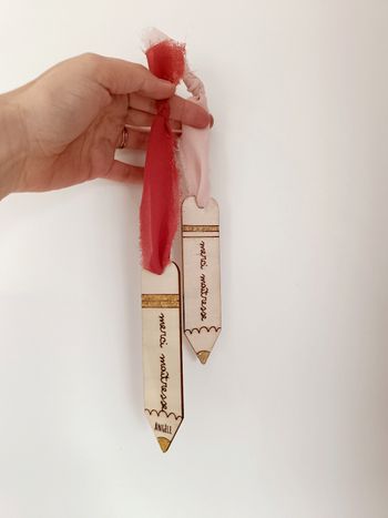 Cadeau fin d'année Maîtresse