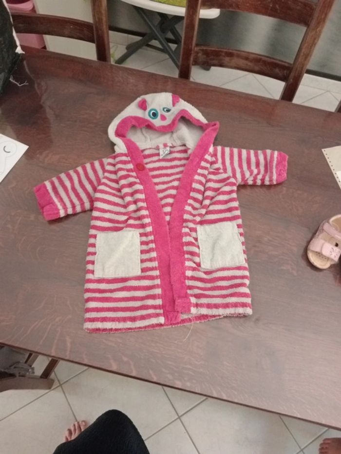 Peignoire coton 12/18 mois