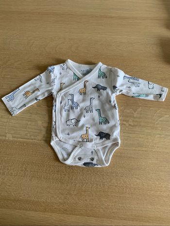 Body manches longues 1 mois