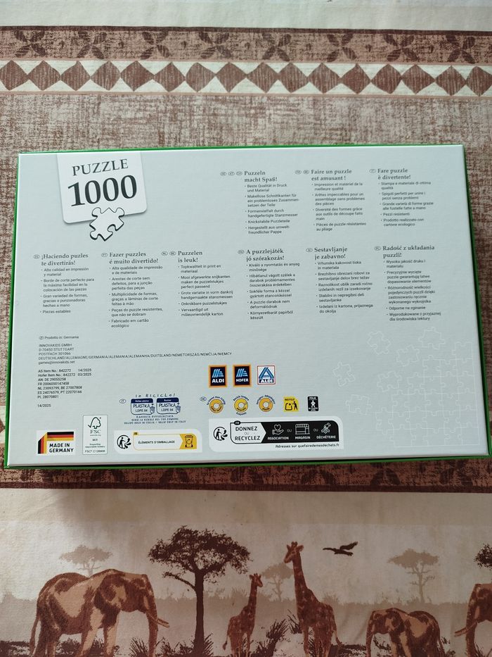 Puzzle 1000 pièces - photo numéro 2