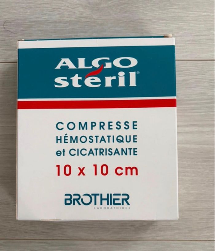 Compresse hémostatique cicatrisante altosteril