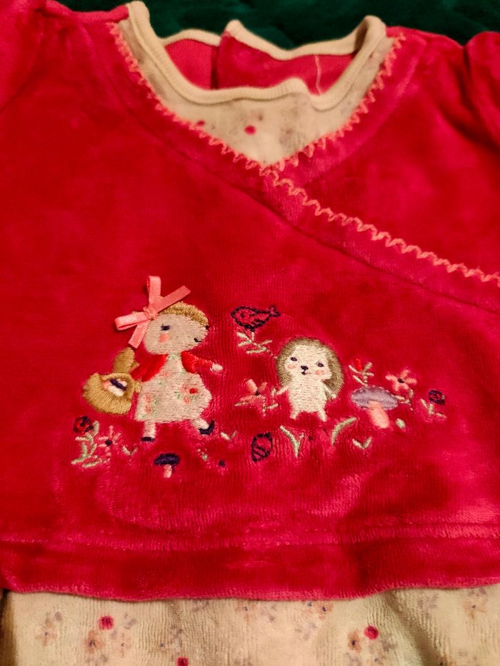 Lot de 2 pyjamas en velours - photo numéro 3