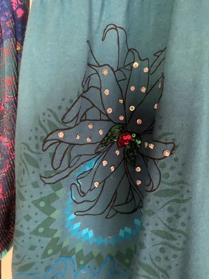 Rive sweat-shirt desigual Taille 38/40 - photo numéro 3