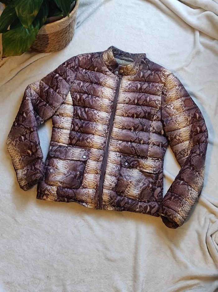 Veste matelassé imprimée serpent taille S - photo numéro 2
