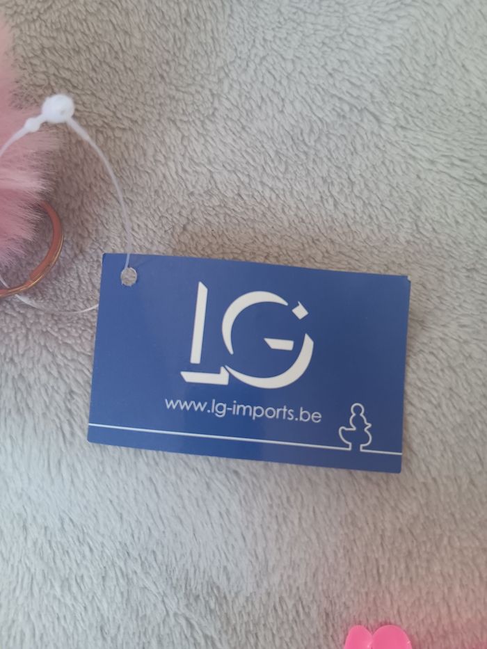 Porte clé pompon de sac - photo numéro 3