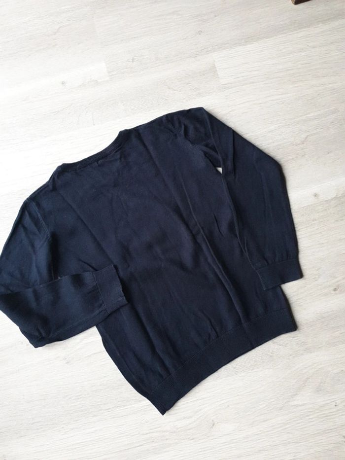 Pull garçon bleu marine 10 ans - photo numéro 5