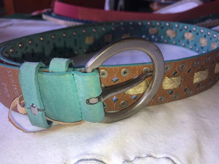 Ceinture turquoise 90 - photo numéro 5