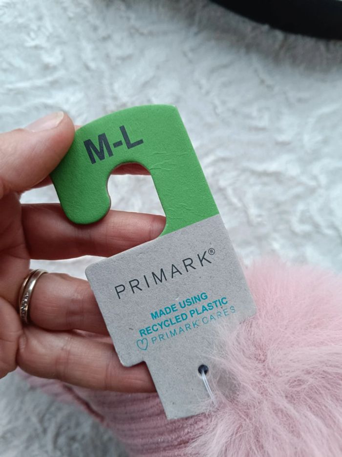 Bonnet maille et pompon paillettesFille 3/6 mois (M-L) Primark - photo numéro 3