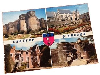 Carte postale Angers (Maine-et-Loire)  Château d' Angers