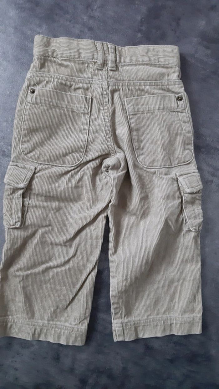 Pantalon garçon style velour - photo numéro 3