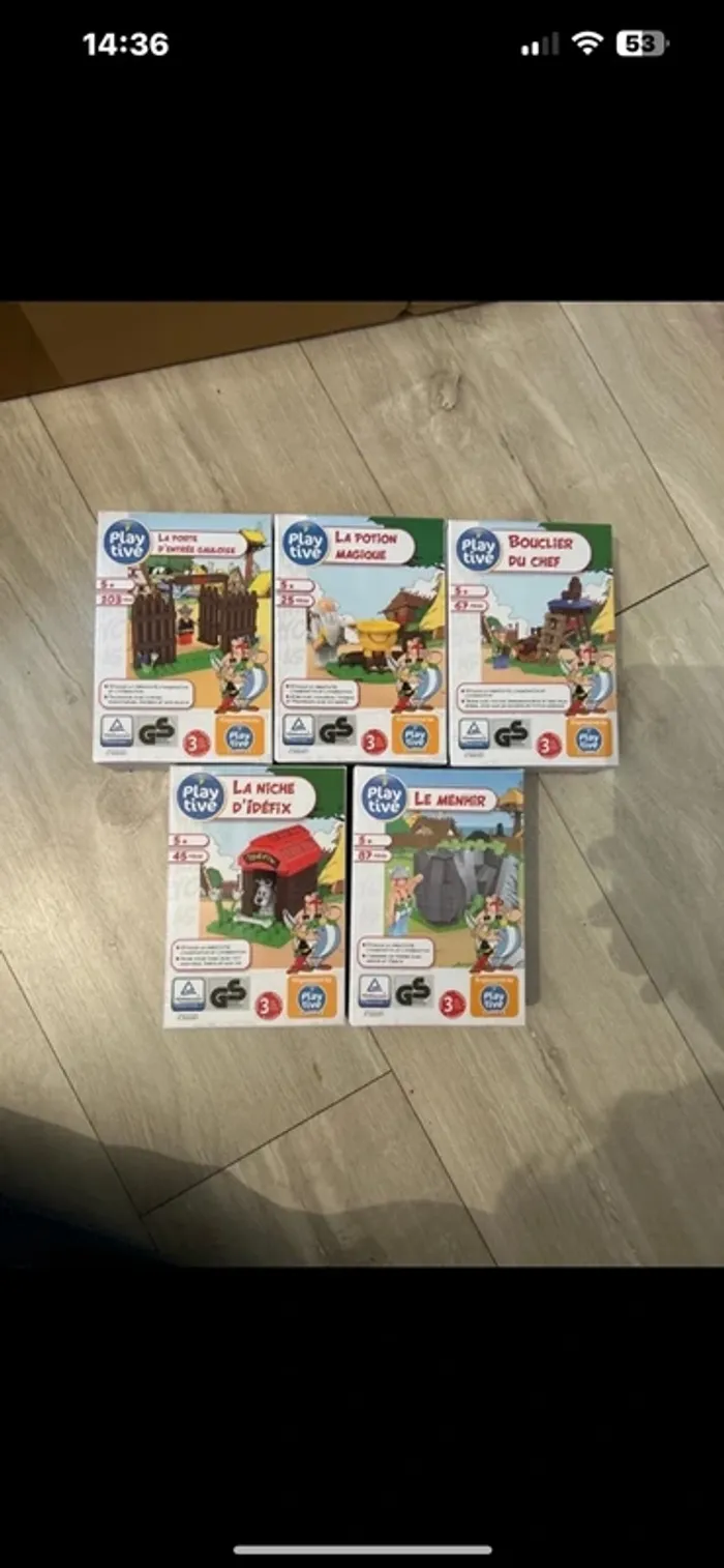 Boîtes Astérix