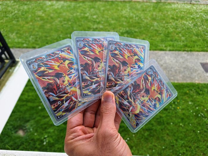 lot de 4 Typhlosion de Luth – AR 070/063 – Art Rare (AR) - photo numéro 2
