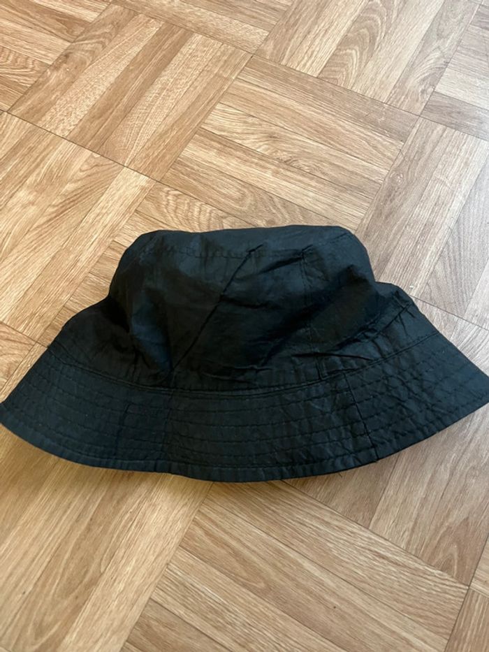 Chapeau bob noir réversible vintage - photo numéro 4