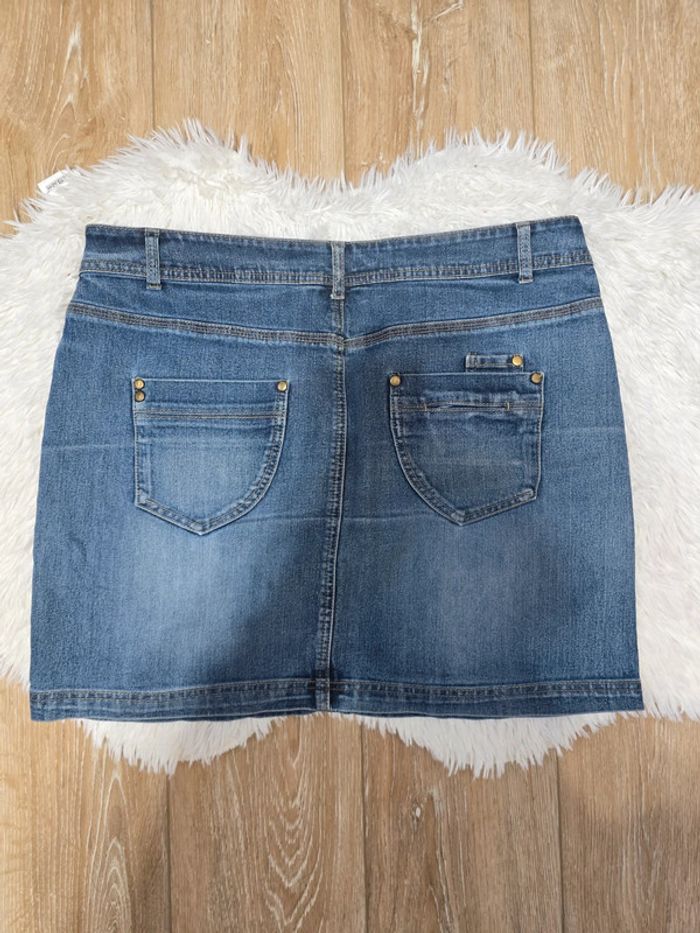 Jupe en Jeans K.Woman Taille 44 - photo numéro 2