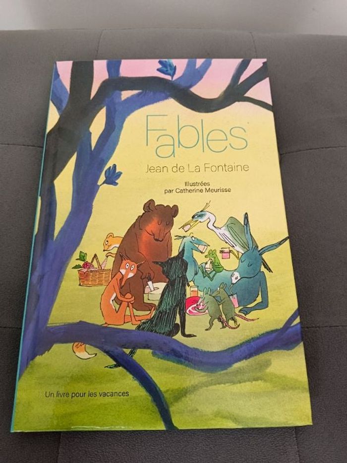 Livre : fables de Jean de la Fontaine