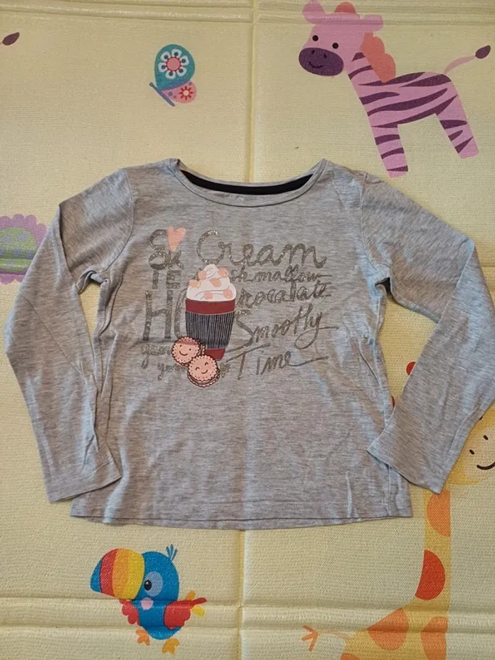 Lot 6 t-shirts manches longues 5 / 6 ans - photo numéro 13