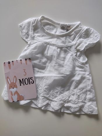 Tee shirt taille 3 mois