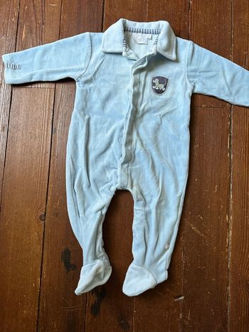 Pyjama Noukies bleu ciel 6 mois