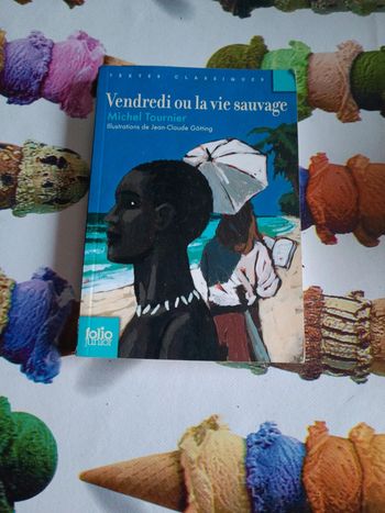 Livre vendredi ou la vie sauvage