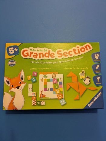 jeu éducatif  "Mes jeux de grande section "