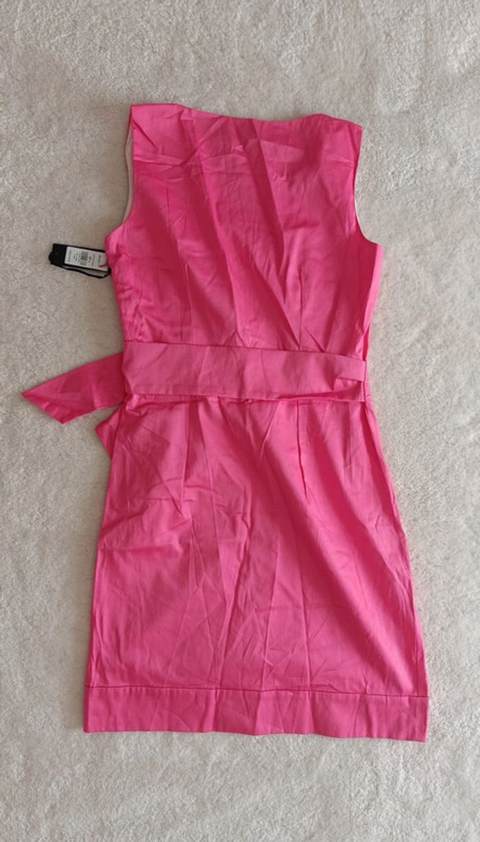 Robe de cérémonie Caroll 40 rose fuchsia neuve mariage événement - photo numéro 5