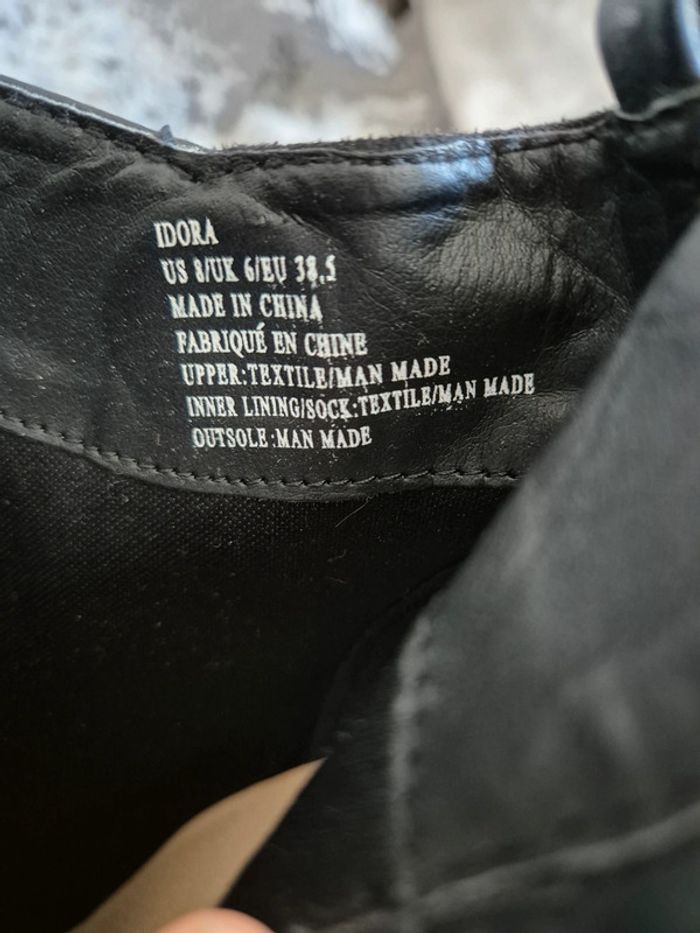 Bottines noir à talons - photo numéro 5