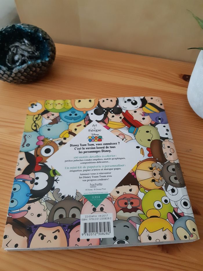 Livre de coloriage Tsum Tsum Disney - photo numéro 8