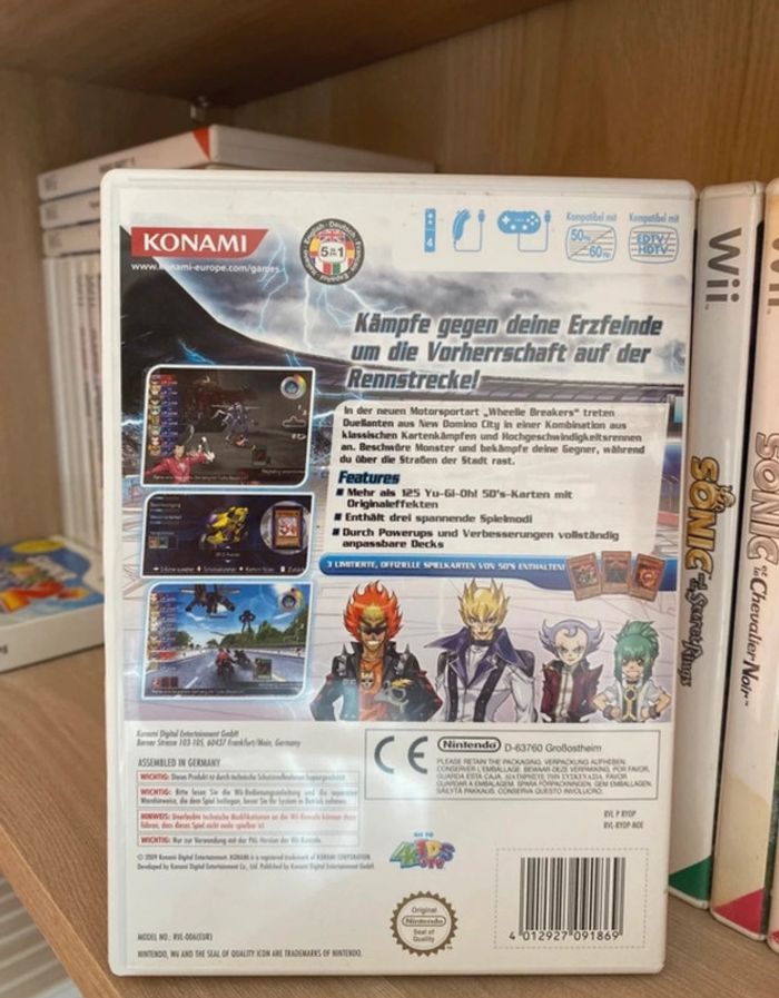 Yu-gi-oh jeu Wii + carte neuve - photo numéro 3
