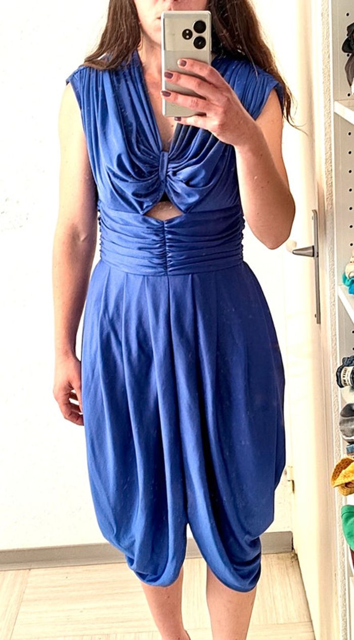 Robe bleu électrique - photo numéro 2