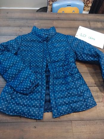 Manteau doudoune parka matelassée Uniqlo 9 10 ans